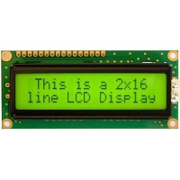 نمایشگر LCD کاراکتری 16*2 رنگ زمینه سبز نمایشگر LCD کاراکتری 16*2 رنگ زمینه سبز