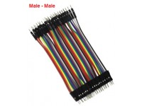 سیم bread board نری به نری 10 سانتی متری ( Dupont Wire ) سیم bread board نری به نری 10 سانتی متری ( Dupont Wire )